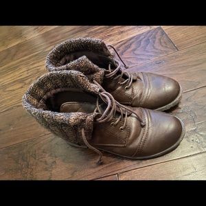 Rue 21 Etc! brown boots size 7/8